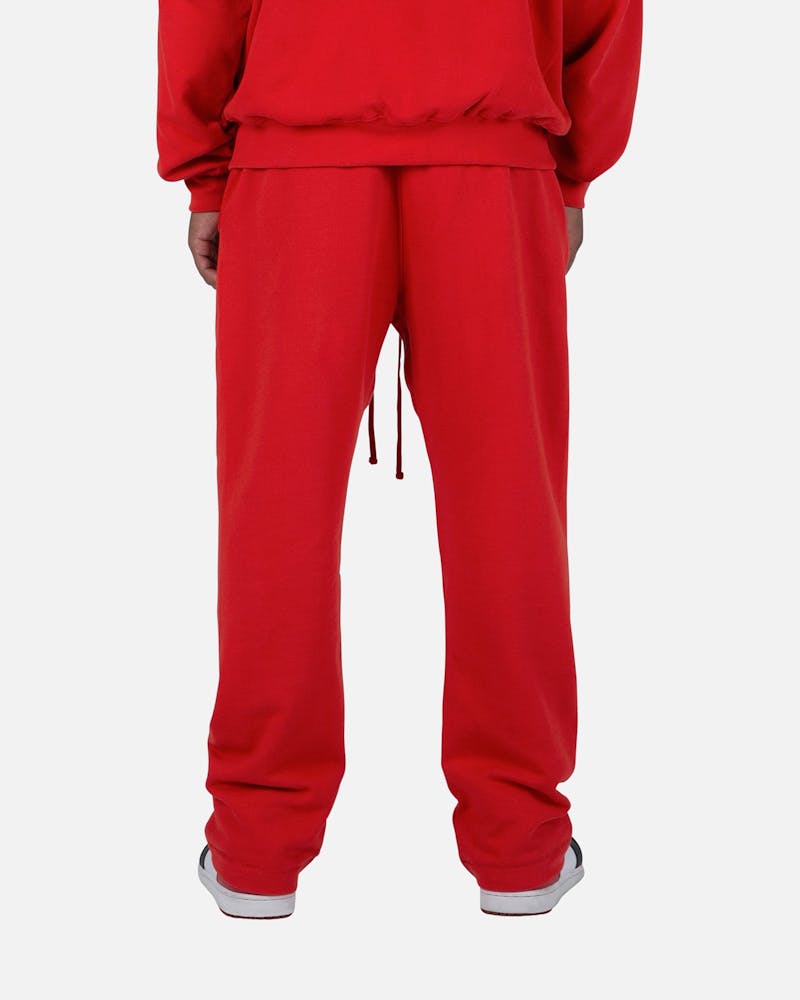 MNML Relaxed Everyday Sweatpants Red thumbnail - 3