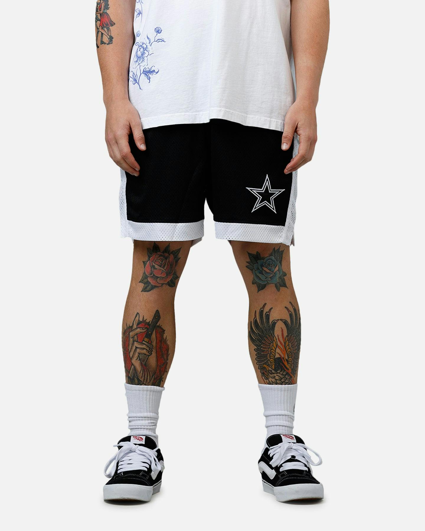 New Era Dallas Cowboys Sport Class Shorts Black/White