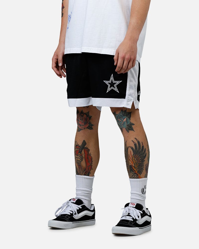 New Era Dallas Cowboys Sport Class Shorts Black/White thumbnail - 3