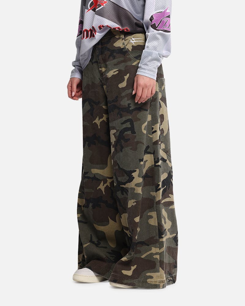 Loiter Skate Jeans Woodland Camo thumbnail - 5