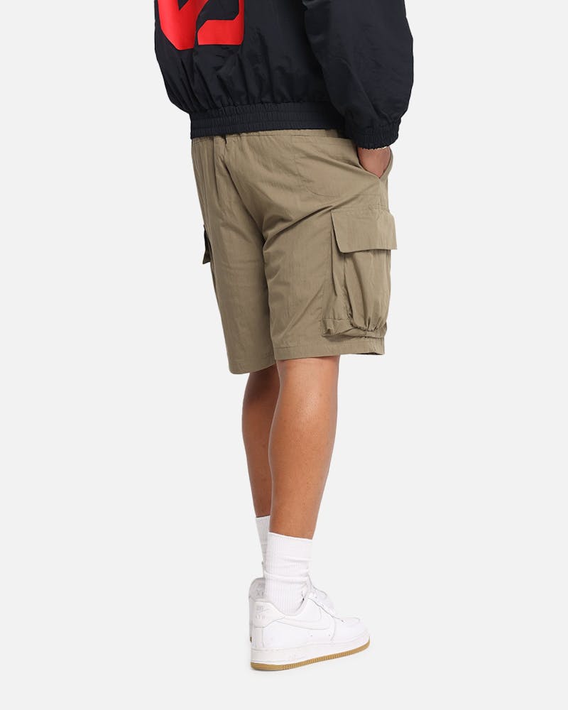 The Anti Order Anti Military Cargo Shorts Dark Taupe thumbnail - 4