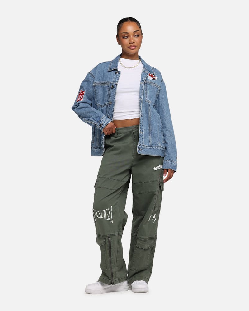 Loiter Sketch Utility Pants Olive thumbnail - 1