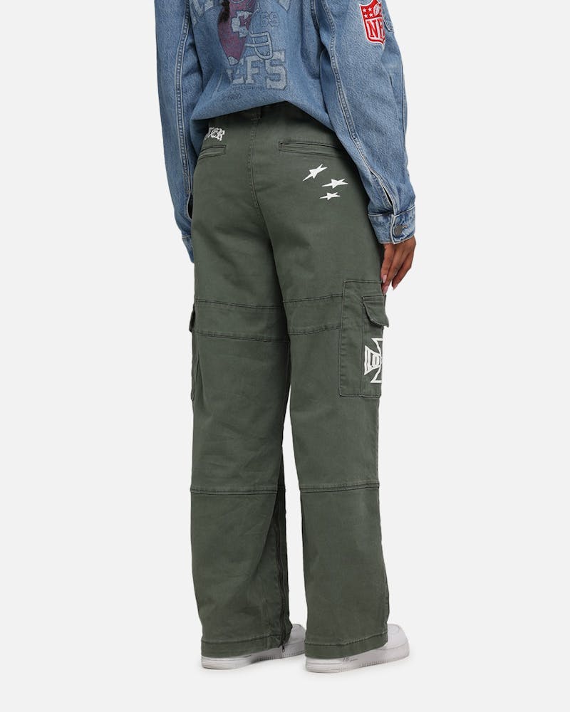 Loiter Sketch Utility Pants Olive thumbnail - 4