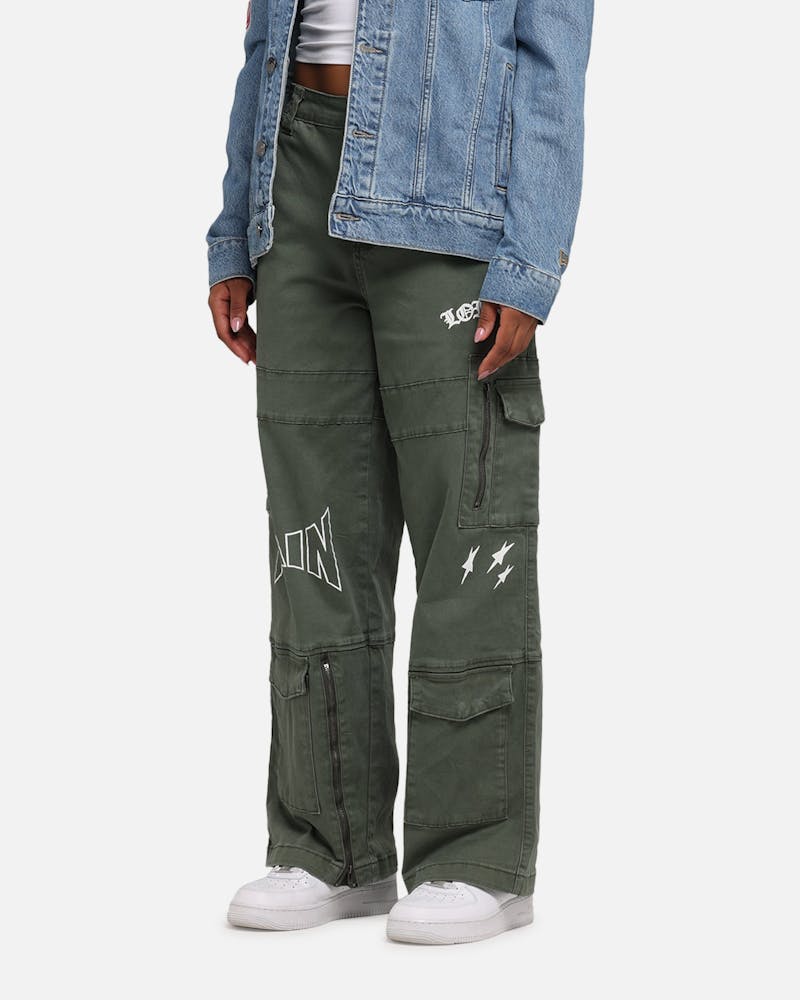 Loiter Sketch Utility Pants Olive thumbnail - 5
