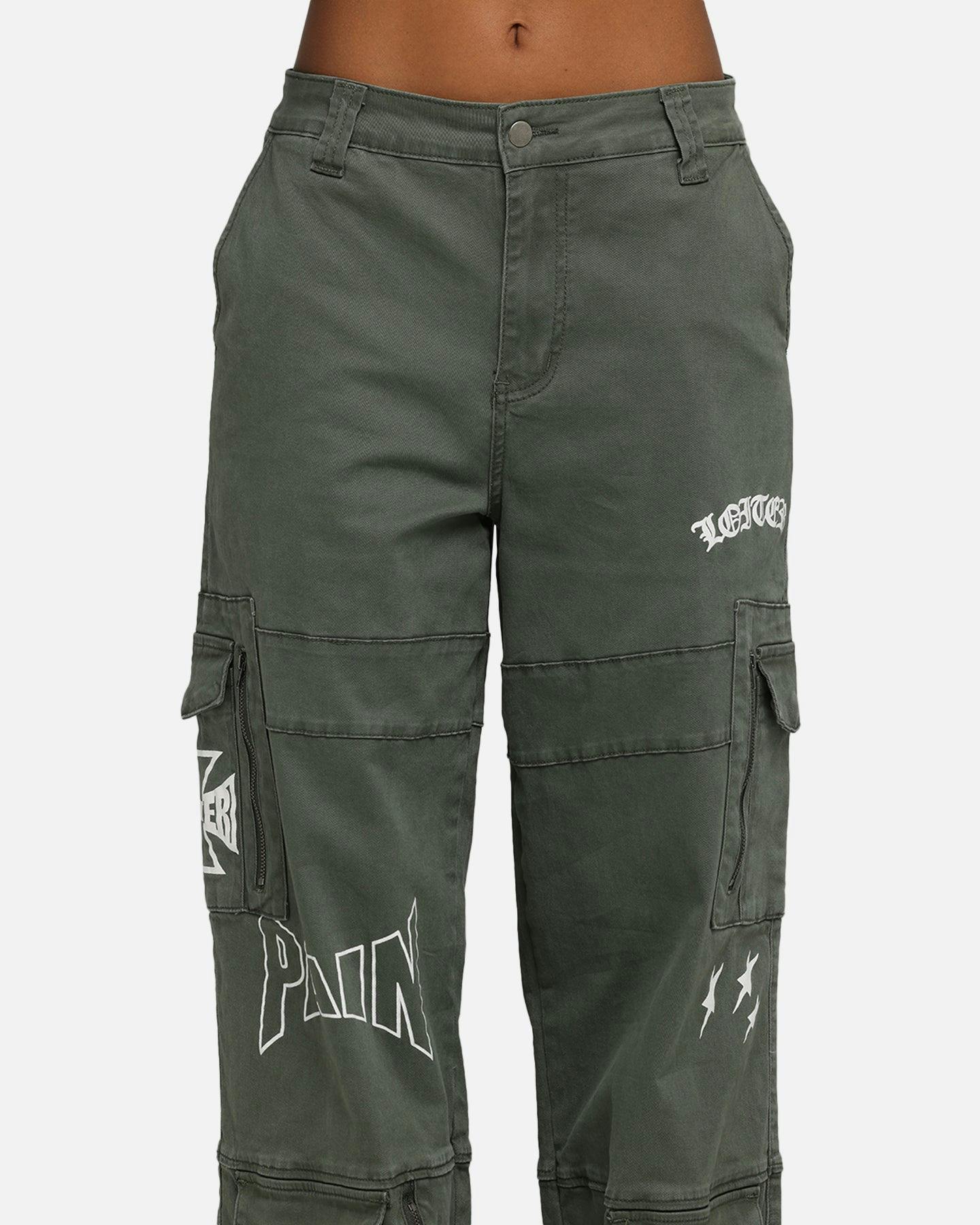 Loiter Sketch Utility Pants Olive
