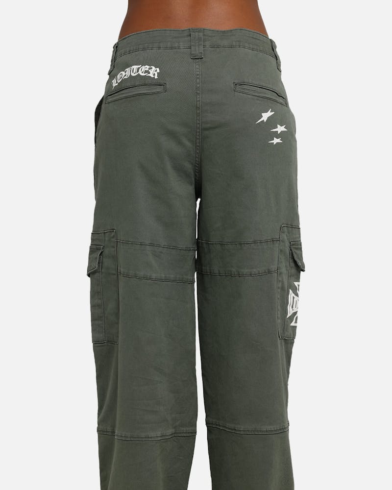 Loiter Sketch Utility Pants Olive thumbnail - 7