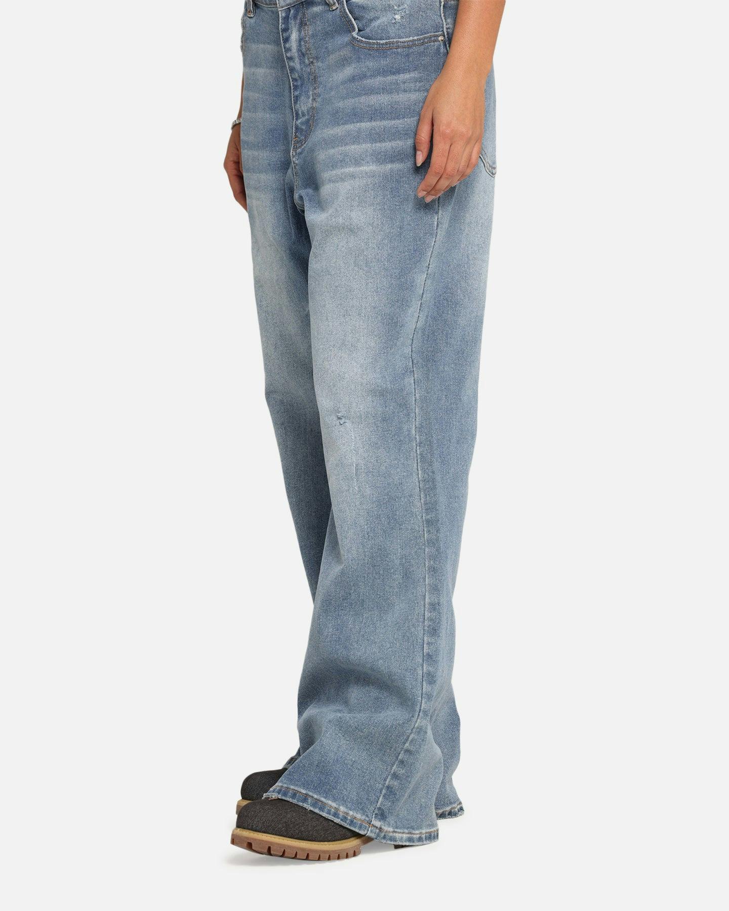 XXIII Game Play Flared Jeans Blue Denim