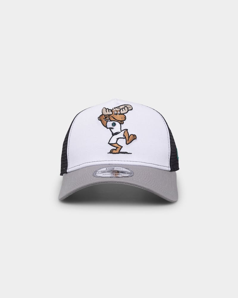 New Era Seattle Mariners 'Mascot Magic' Foam Front 9FORTY A-Frame Trucker Snapback White/Grey thumbnail - 0