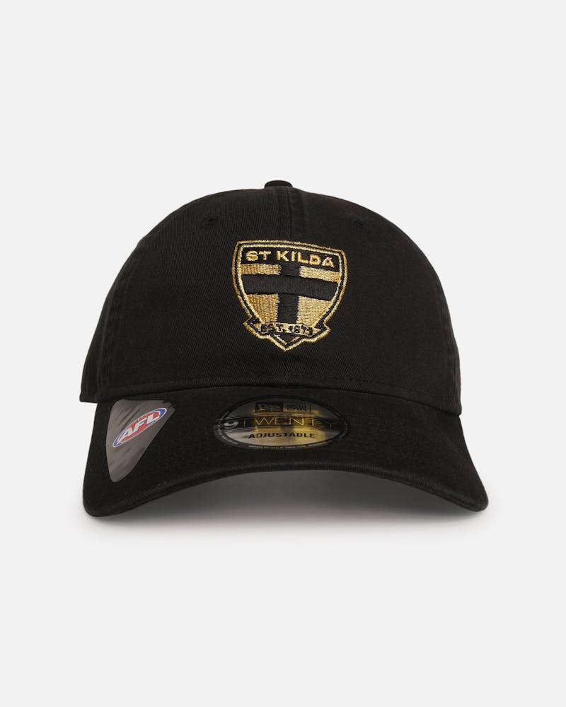 New Era St Kilda Saints 'AFL Black & Gold' 9TWENTY Strapback Black/Gold thumbnail - 0