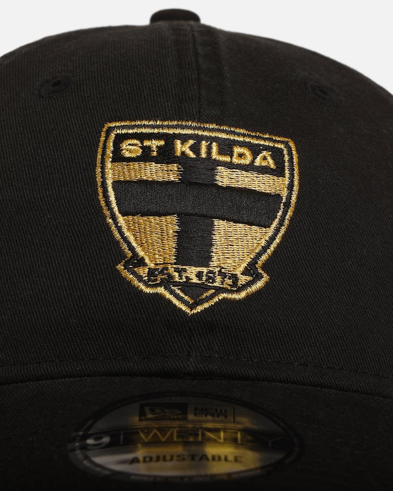 New Era St Kilda Saints 'AFL Black & Gold' 9TWENTY Strapback Black/Gold thumbnail - 4