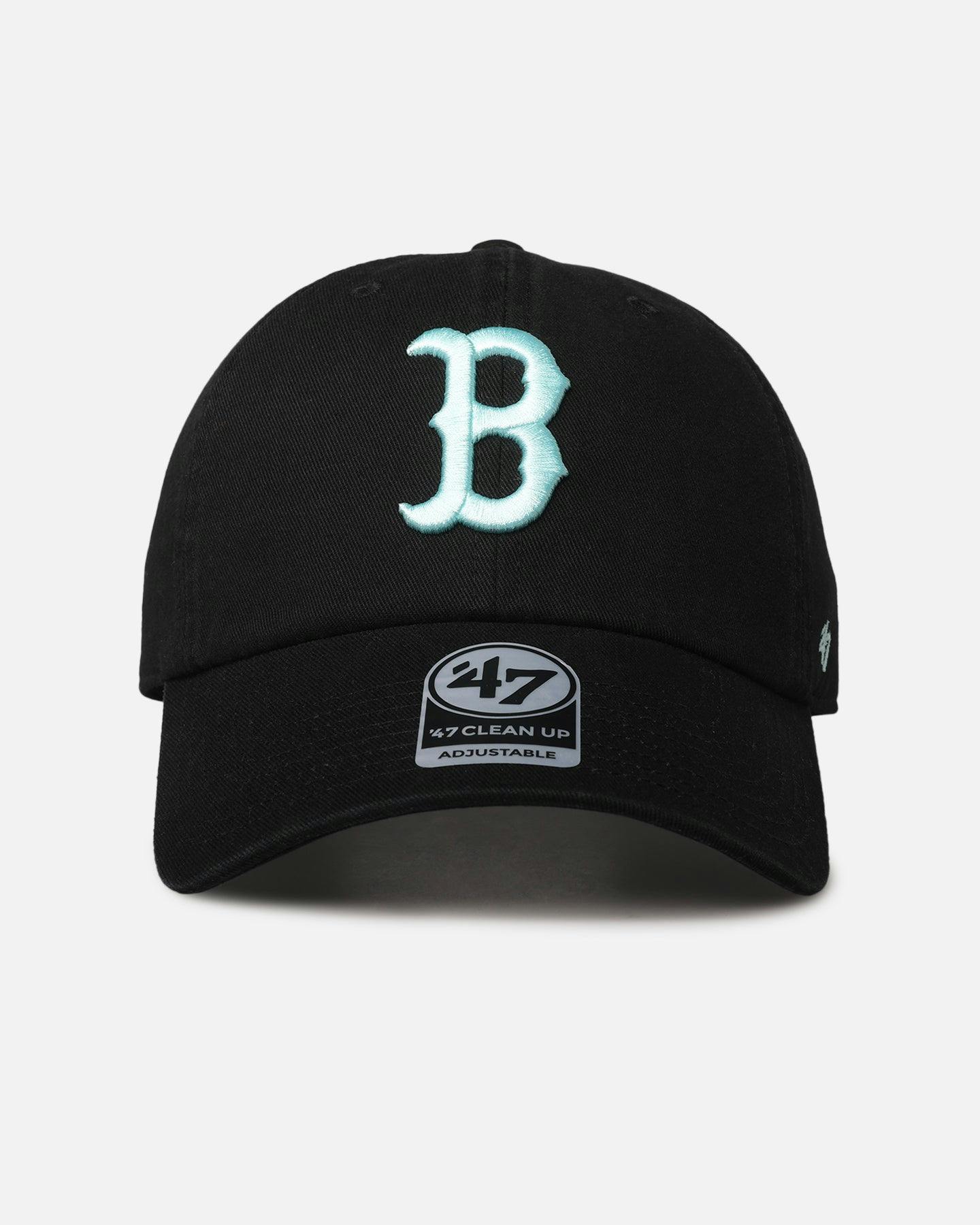 47 Brand Boston Red Sox 47 Clean Up Strapback Black/Turquoise