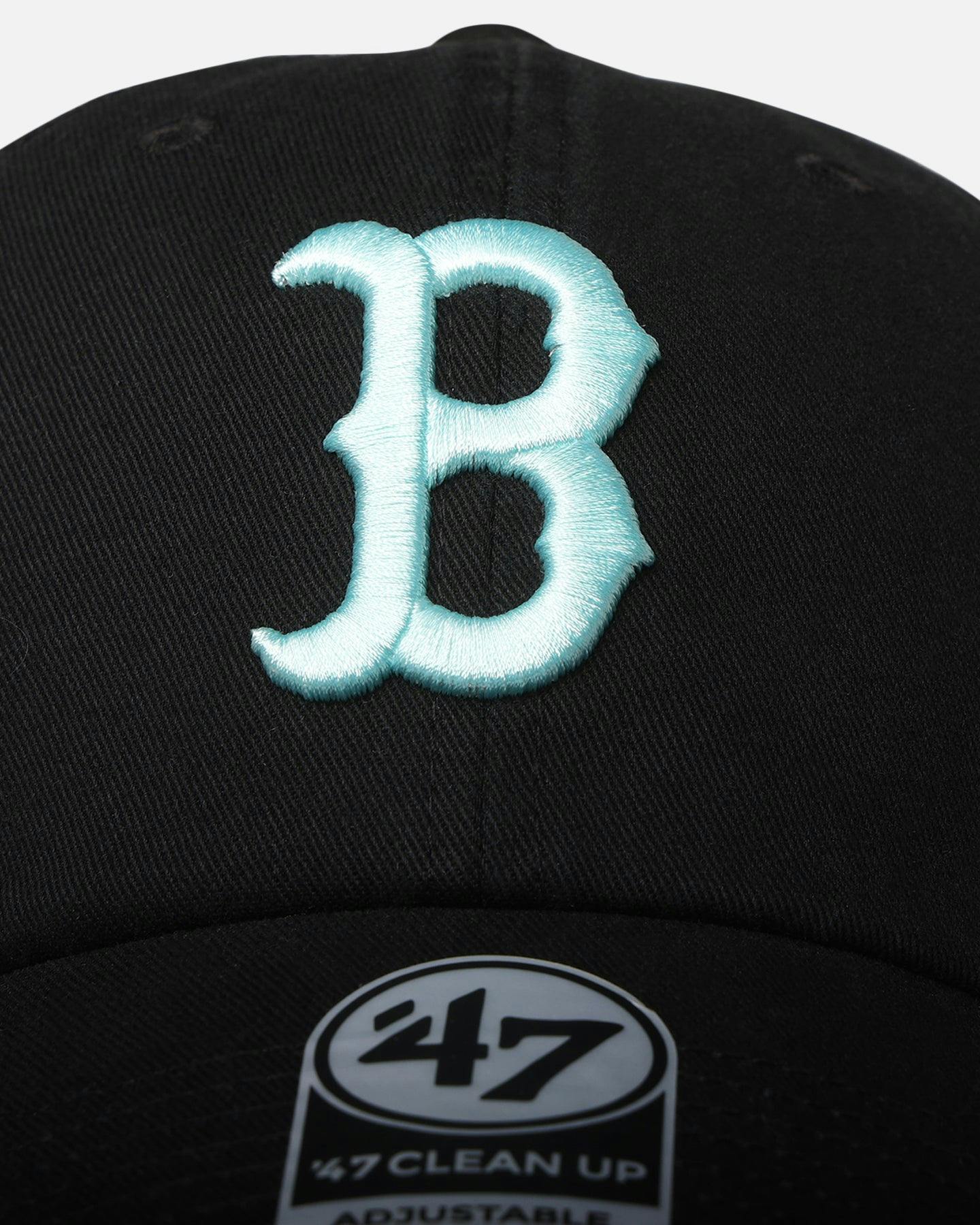 47 Brand Boston Red Sox 47 Clean Up Strapback Black/Turquoise
