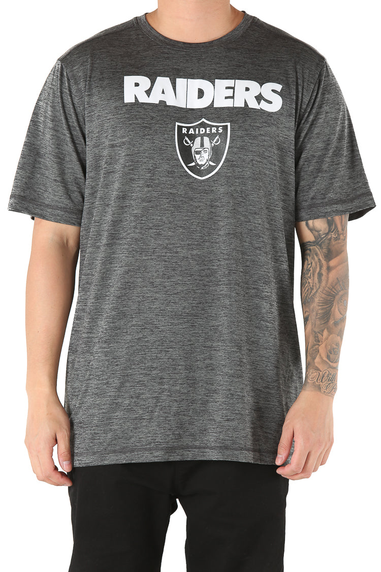 Majestic PRO GRADE Shirt Oakland Raiders heather charcoal