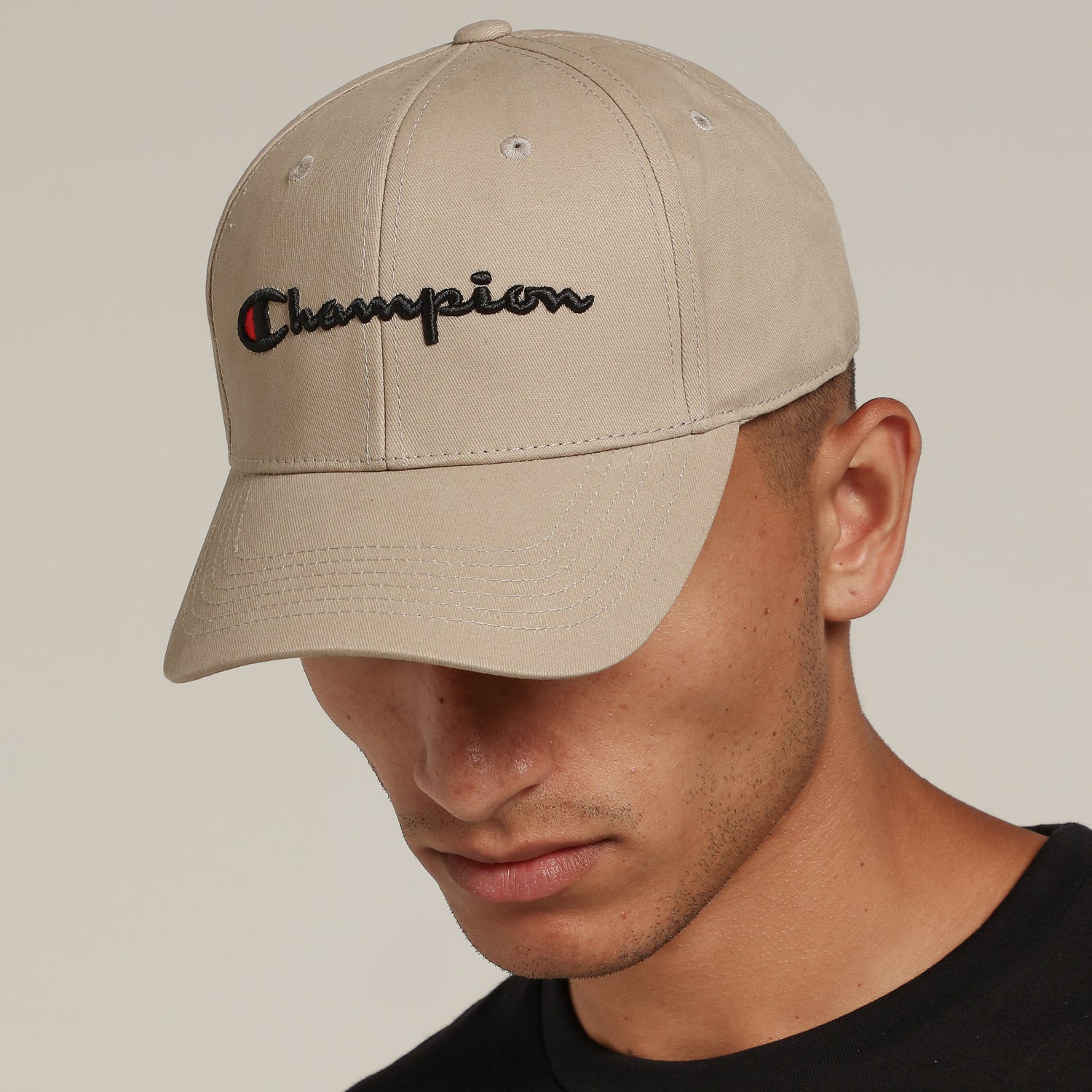 khaki champion hat