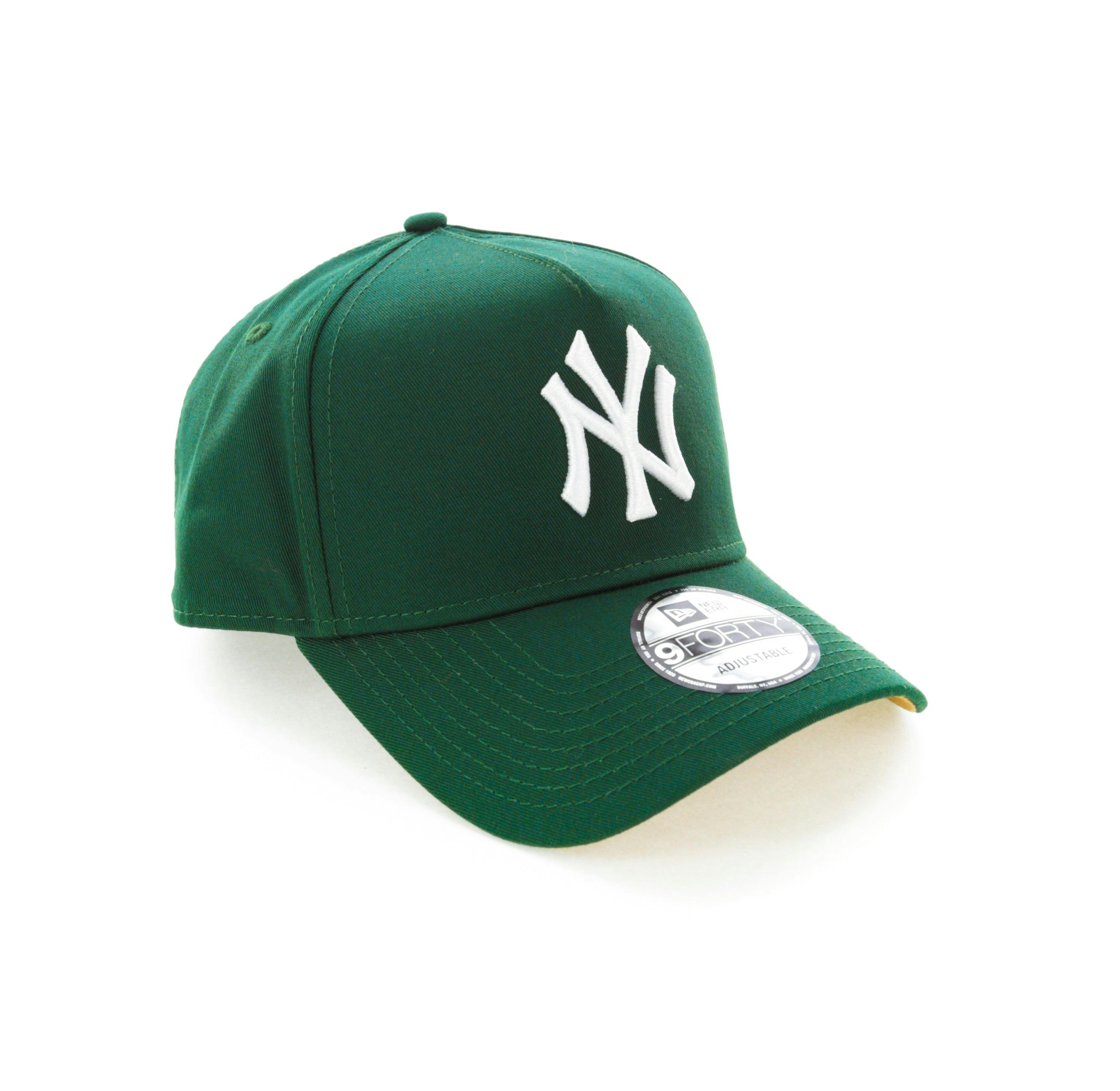 New Era New York Yankees 9FORTY A-Frame Snapback Dark Green | Culture Kings