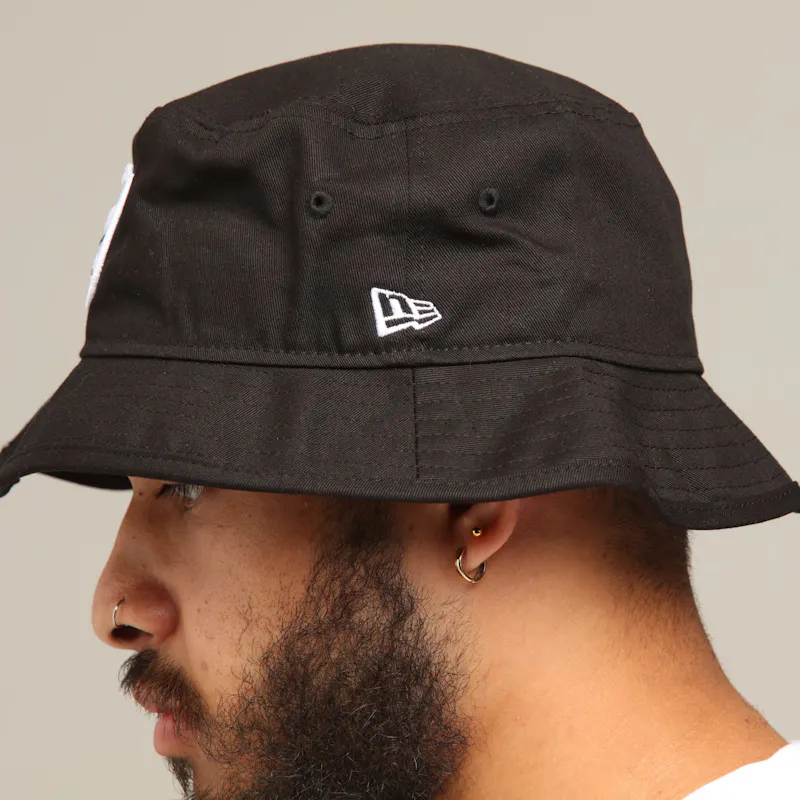 New Era Raiders Bucket Hat Black White Culture Kings