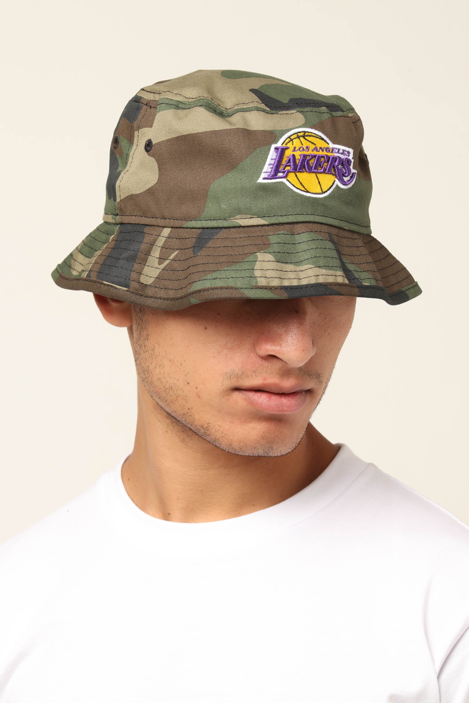 lakers bucket hat