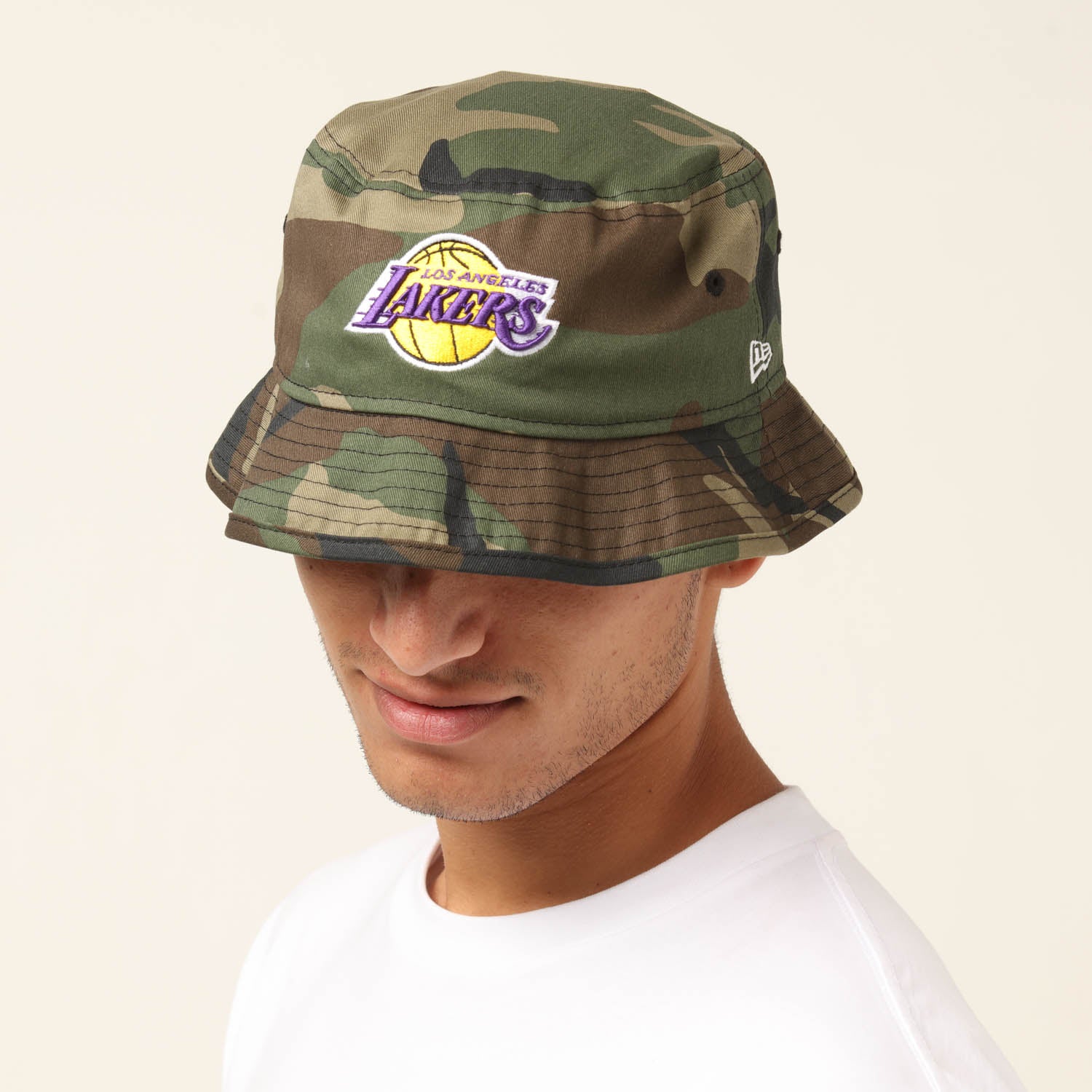 lakers bucket hat