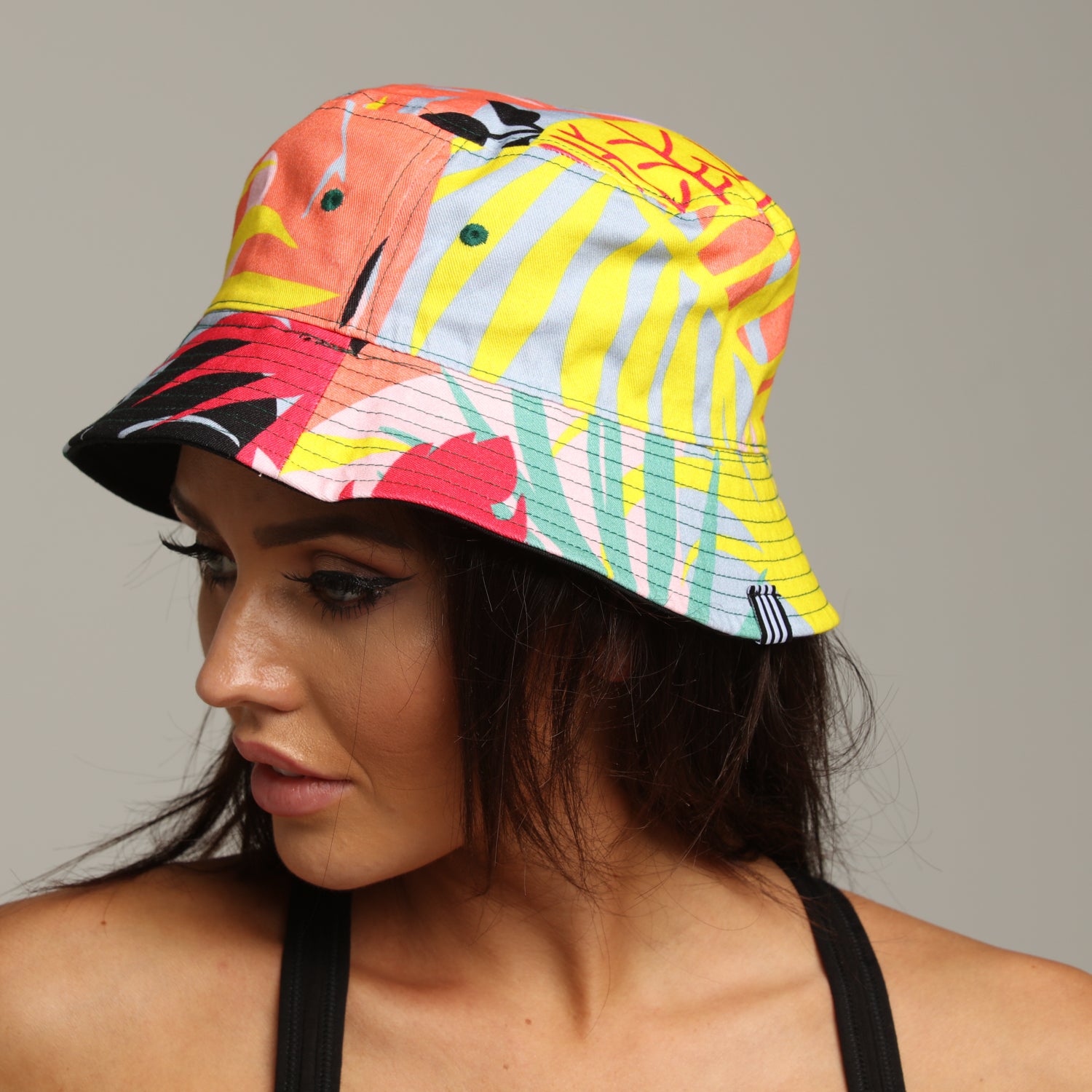 adidas bucket hat multi coloured
