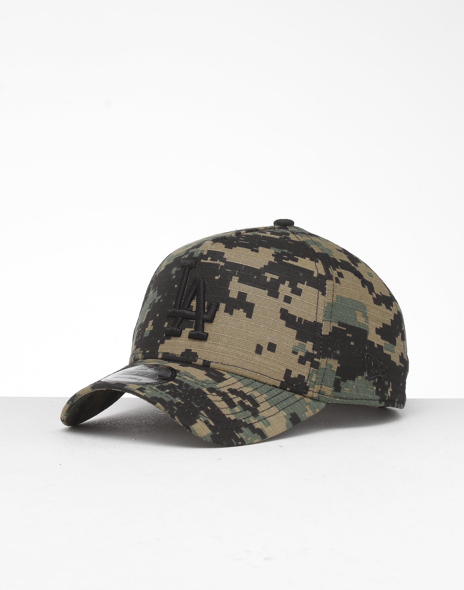 digital camo dodgers hat