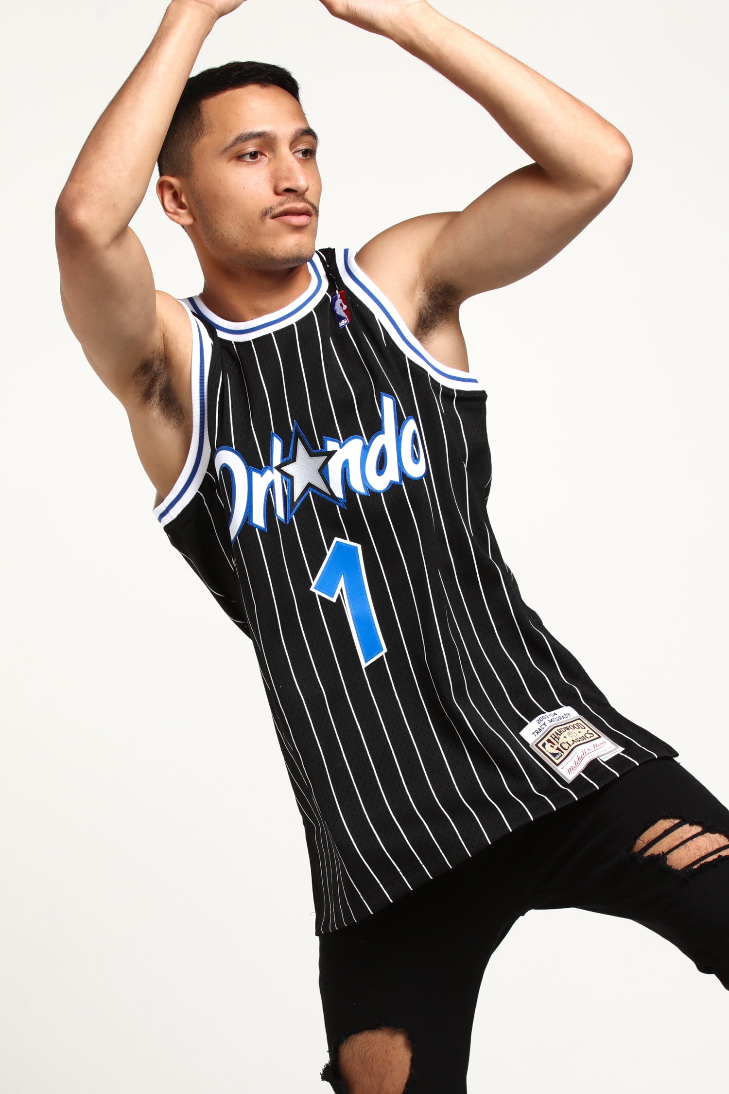 tracy mcgrady black magic jersey