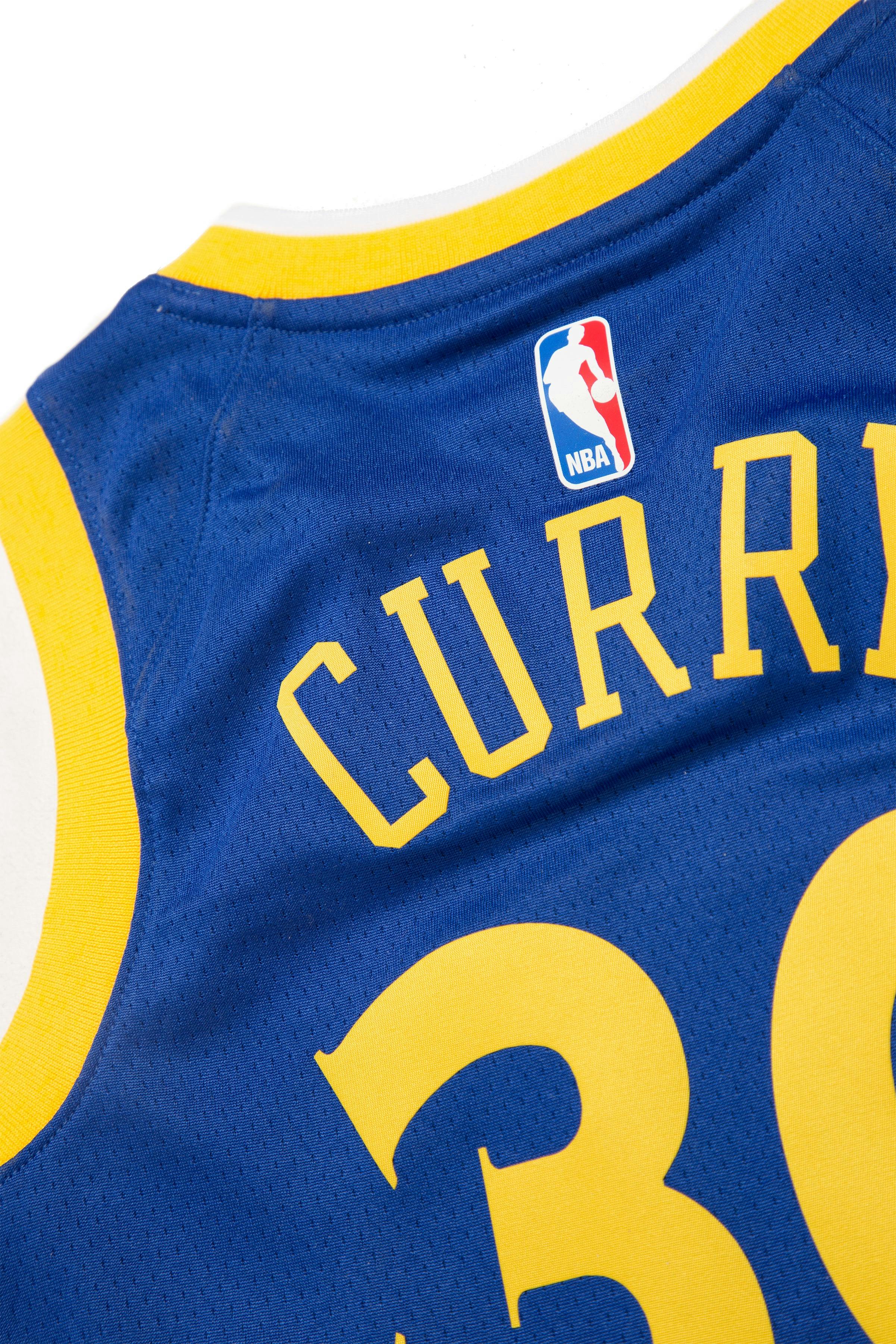 Stephen Curry #30 Nike Icon Edition Youth Swingman Jersey Blue ...