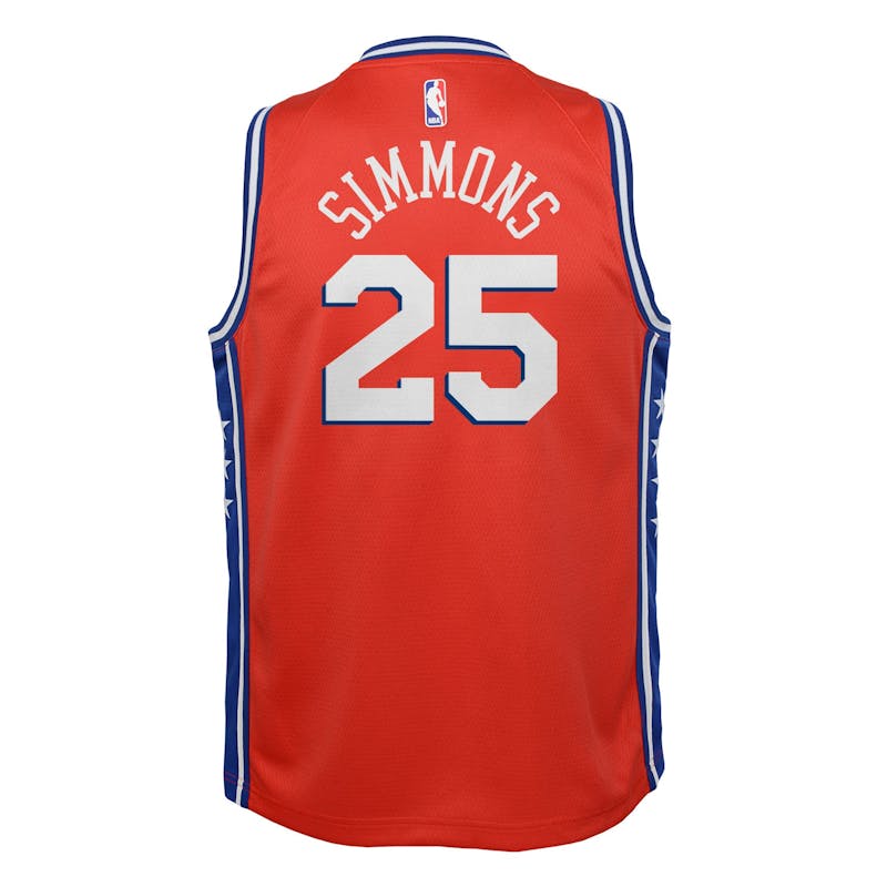 Nike Kids Philadelphia 76ers Ben Simmons 25 Statement Swingman