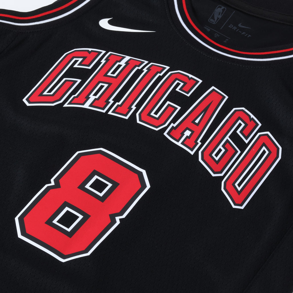 chicago bulls black jersey