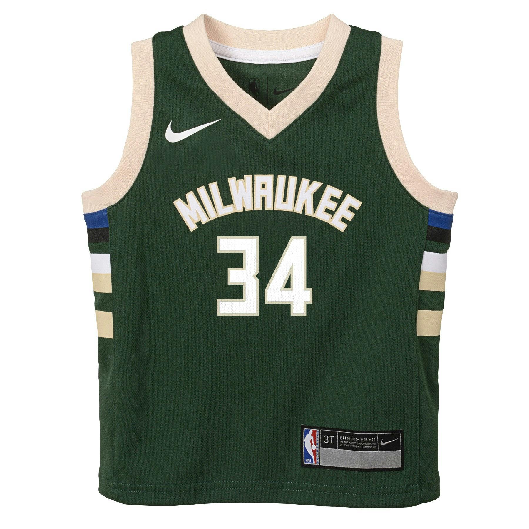 Nike Toddler Milwaukee Bucks Giannis Antetokounmpo #34 ...