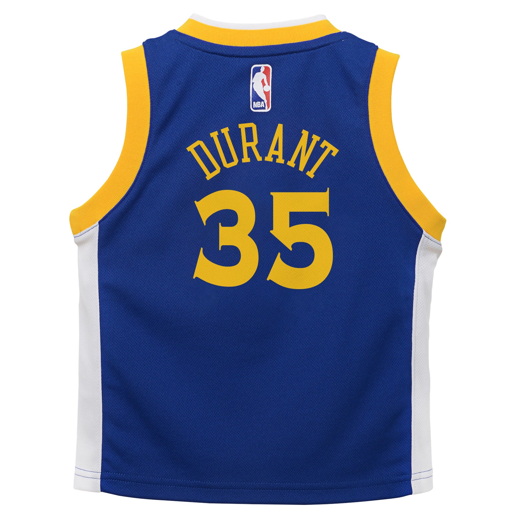 kevin durant with warriors jersey