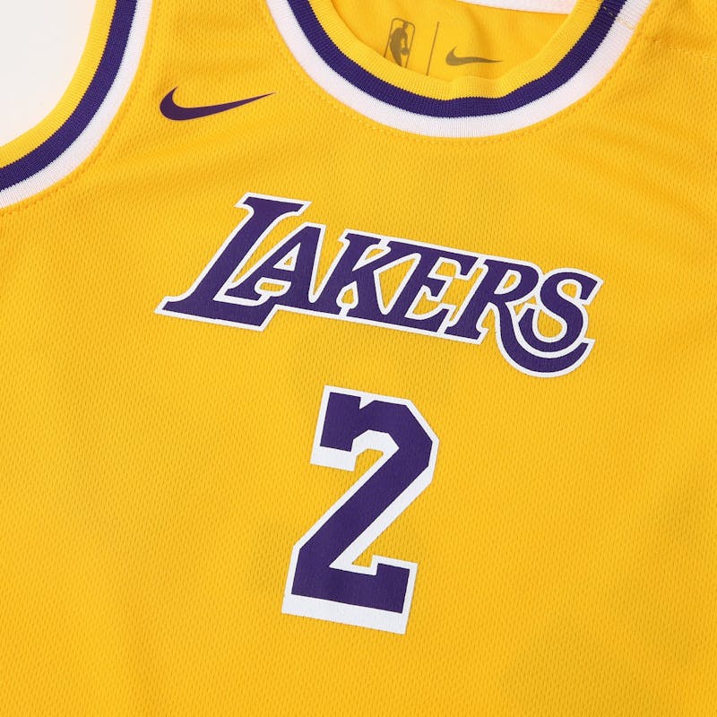 Nike Infant Los Angeles Lakers Lonzo Ball 2 Replica Onesie Nba Jersey Yellow Culture Kings
