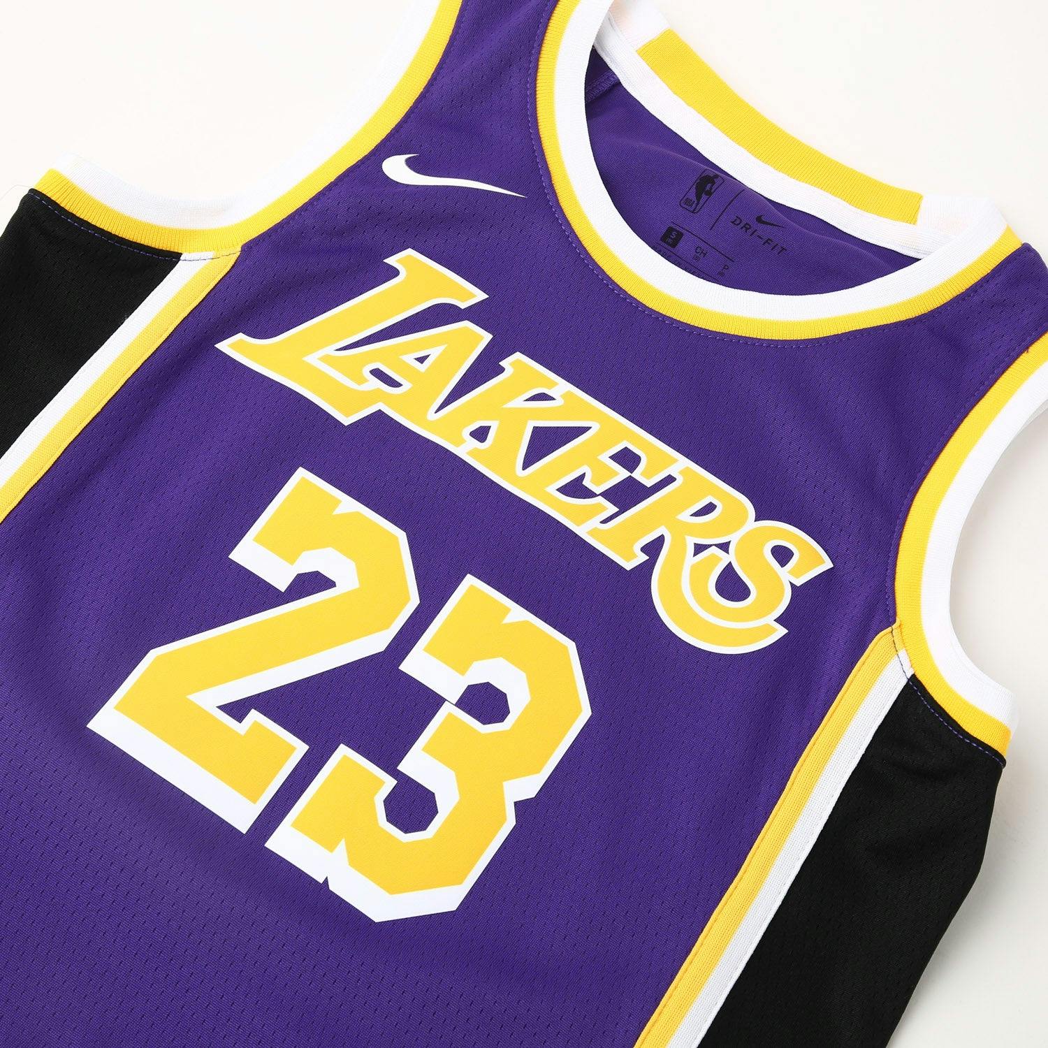 Nike Kids Los Angeles Lakers Lebron James 23 Statement Swingman Nba Jersey Purple Culture Kings