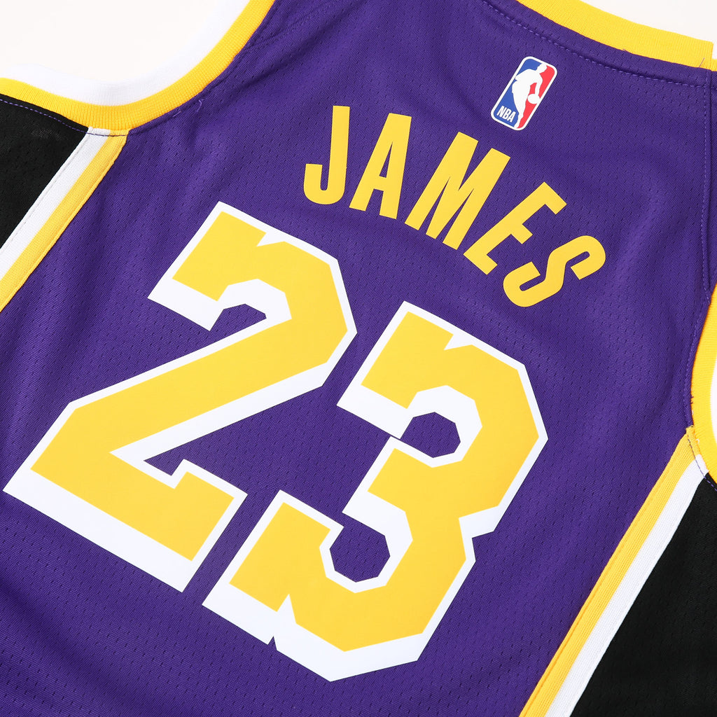 Nike Kids Los Angeles Lakers LeBron James #23 Statement Swingman NBA J - Culture Kings