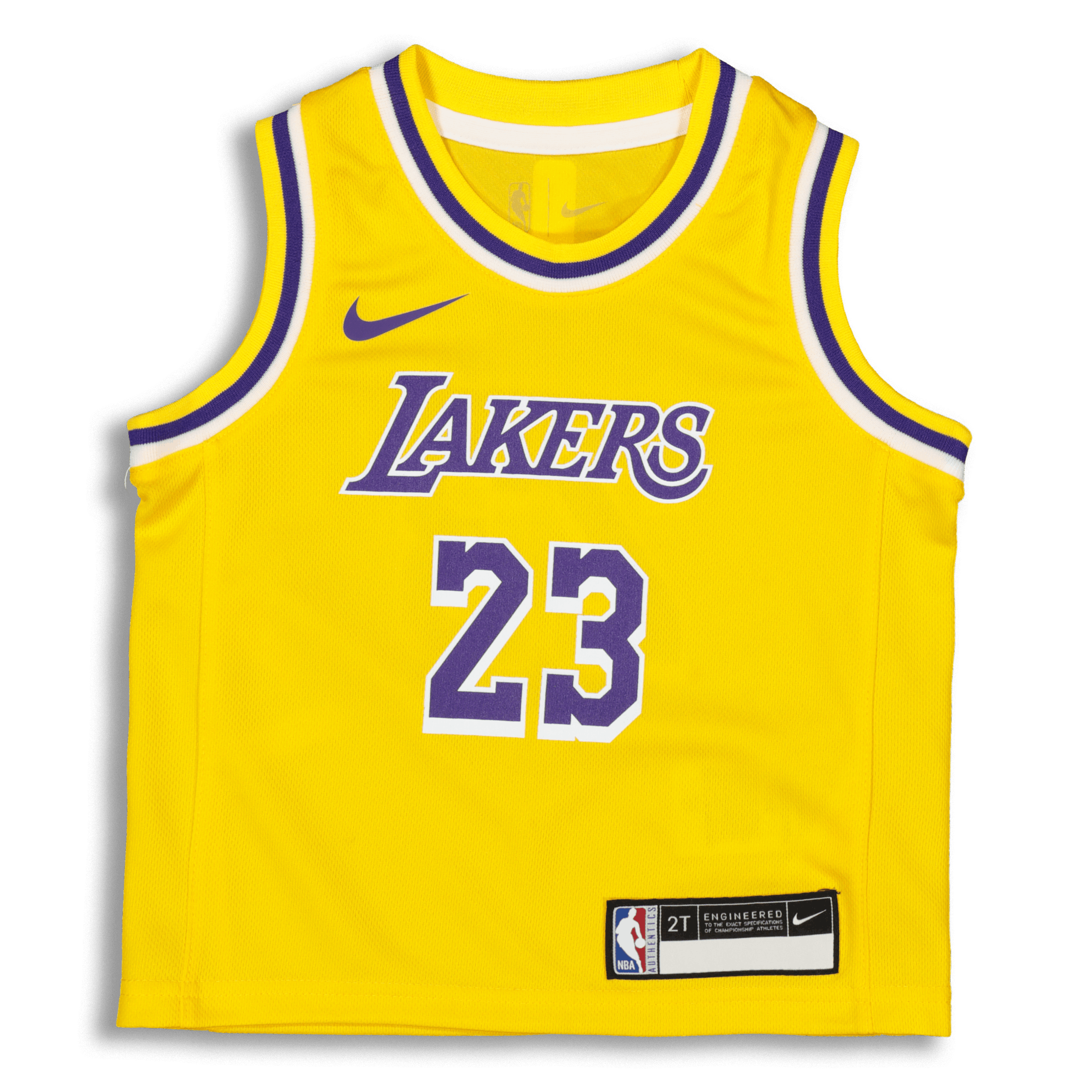 Nike Toddler Los Angeles Lakers LeBron James #23 Replica ...