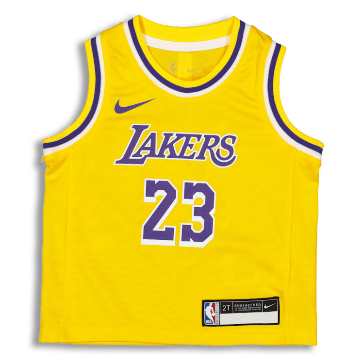 Nike Toddler Los Angeles Lakers LeBron James #23 Replica ...