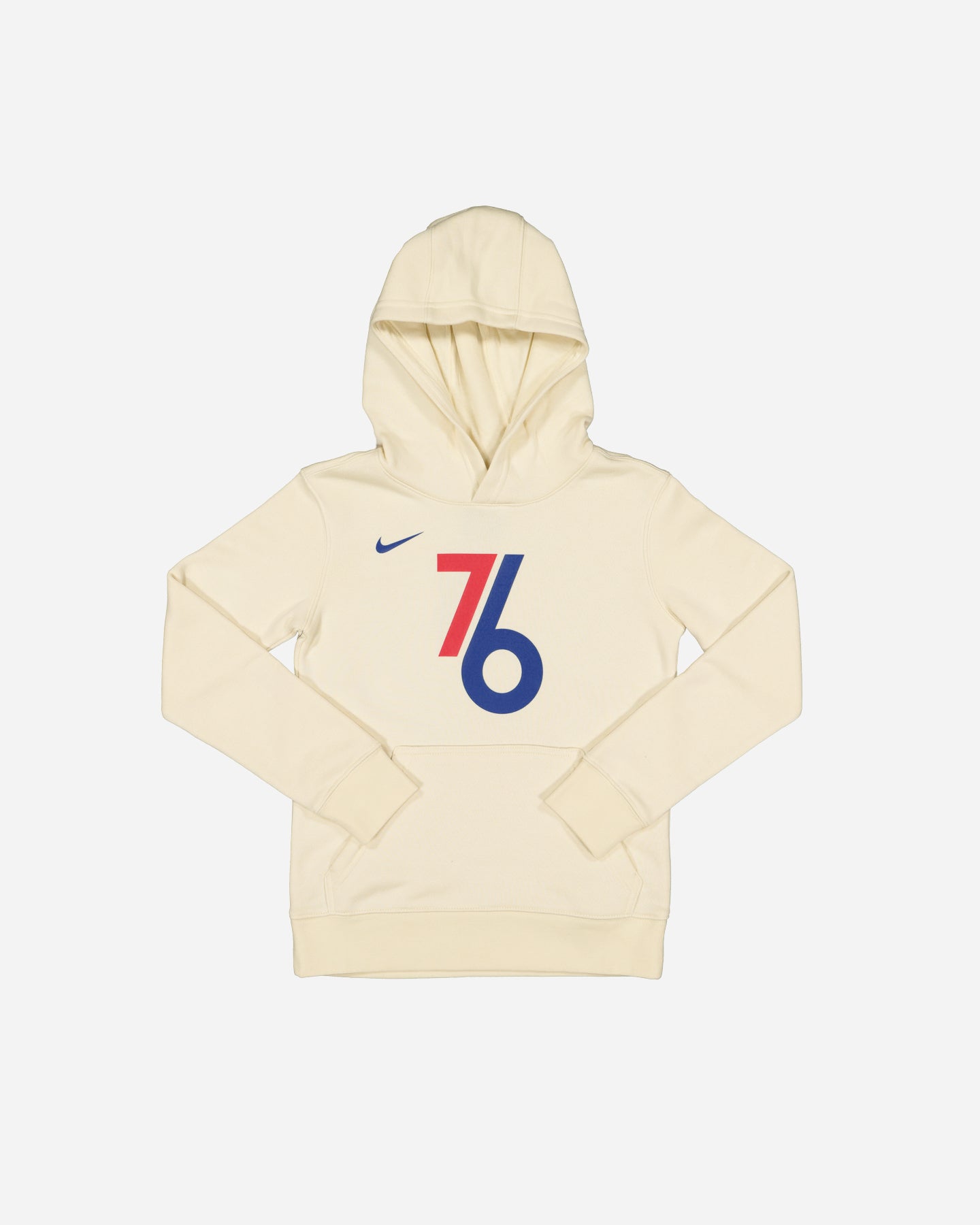 76ers city edition hoodie cream