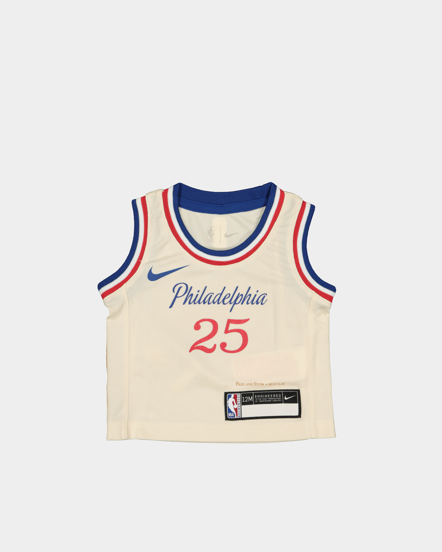 philadelphia 76ers cream jersey
