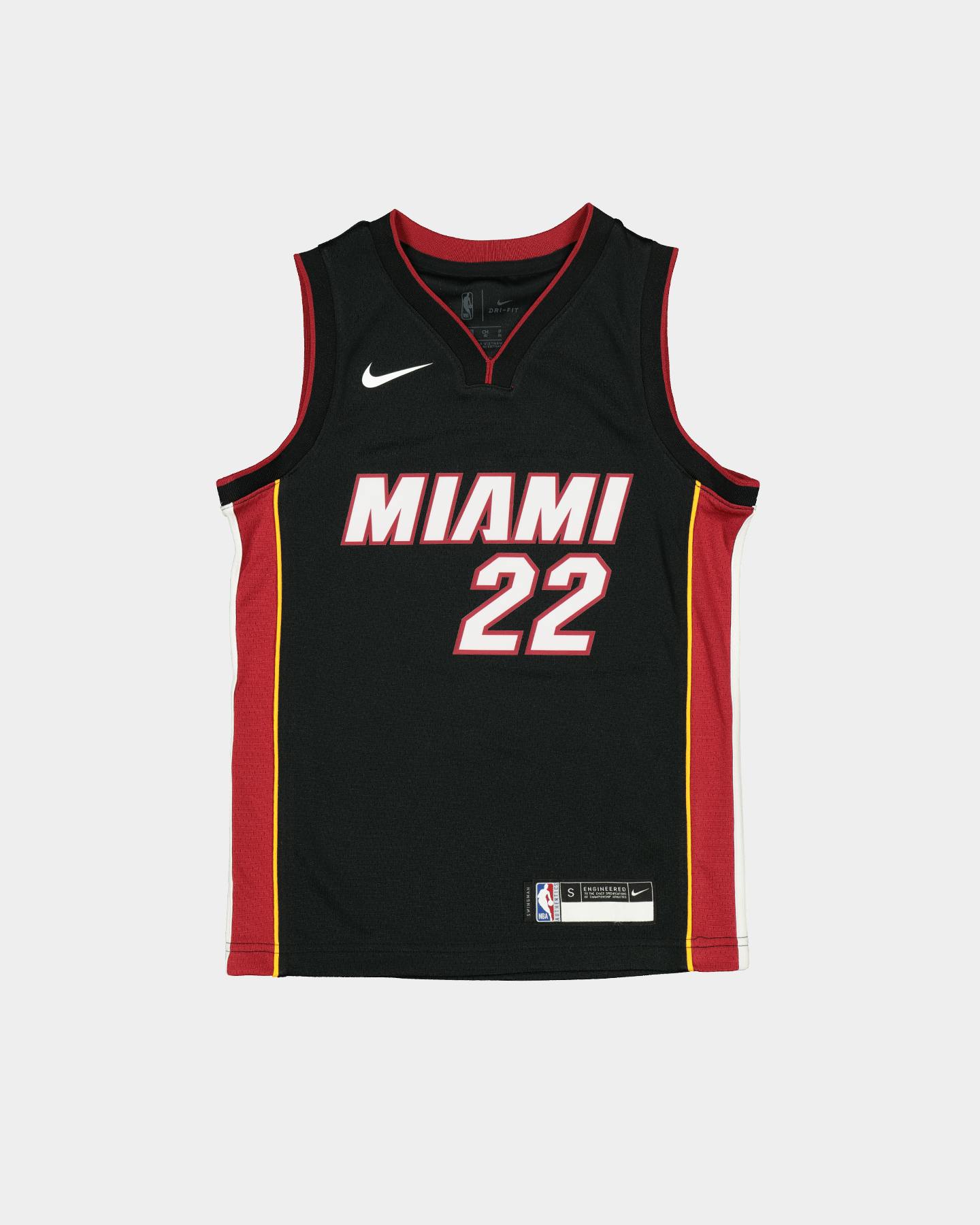 Nike Boys Miami Heat Jimmy Butler 22 Icon Swingman Jersey Black Culture Kings