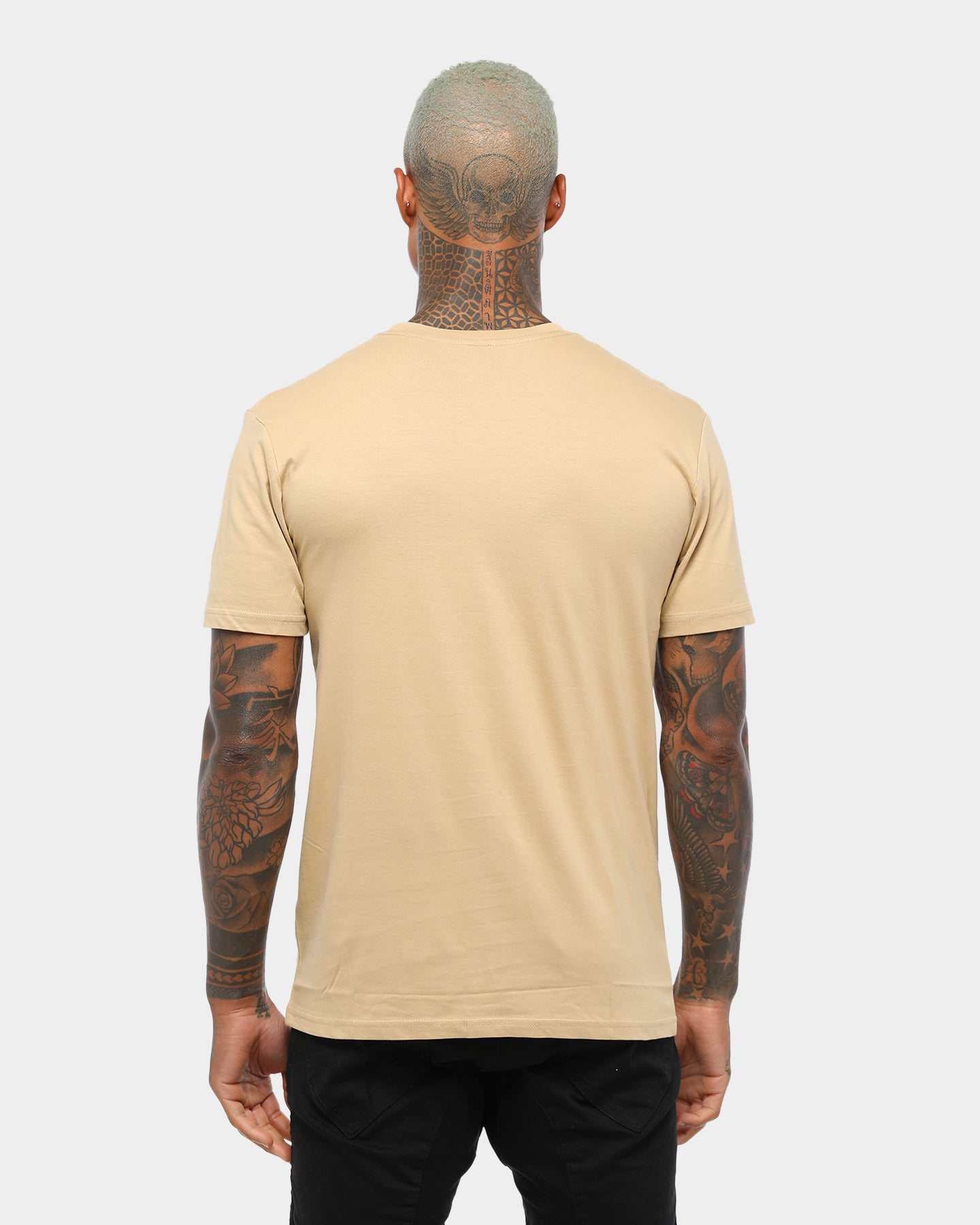 plain tan shirt