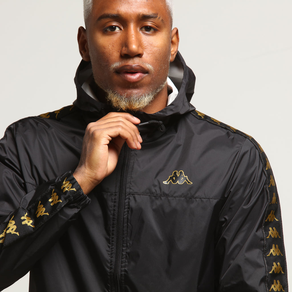 Kappa Banda Dawson Jacket Black/Gold