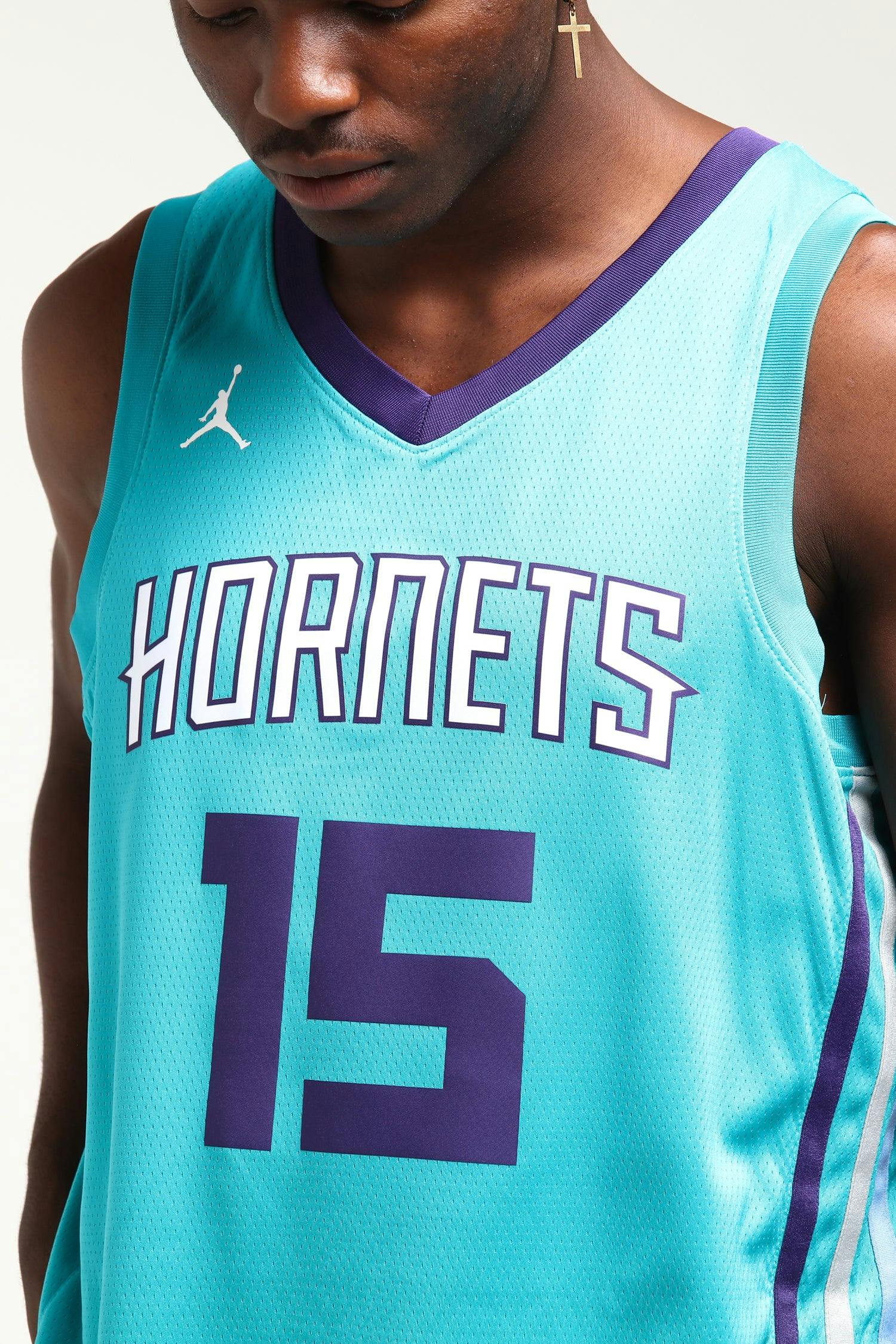Kemba Walker #15 Charlotte Hornets Nike Icon Edition ...