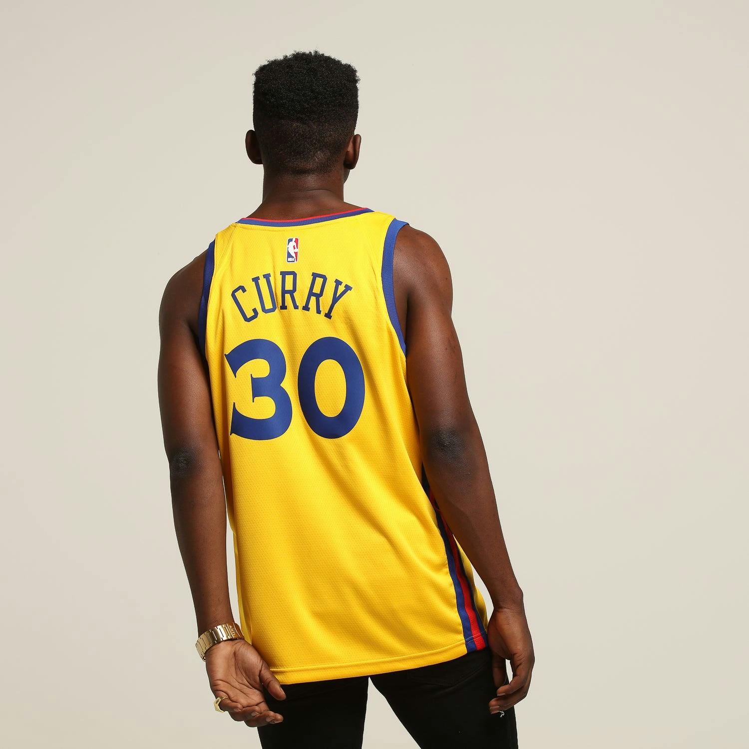 Nike Golden State Warriors #30 Stephen Curry City Edition ...