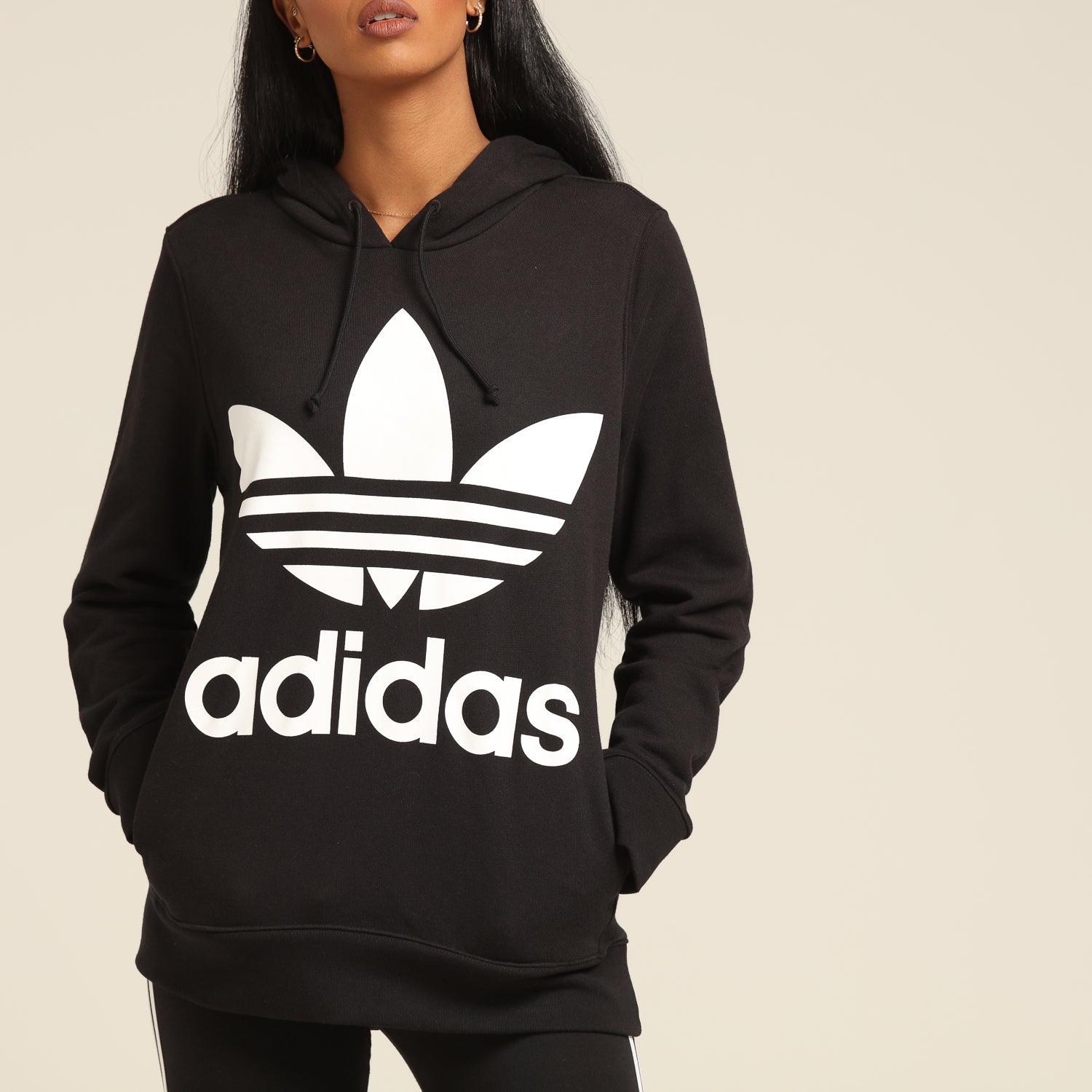 adidas womens trefoil sweatshirt