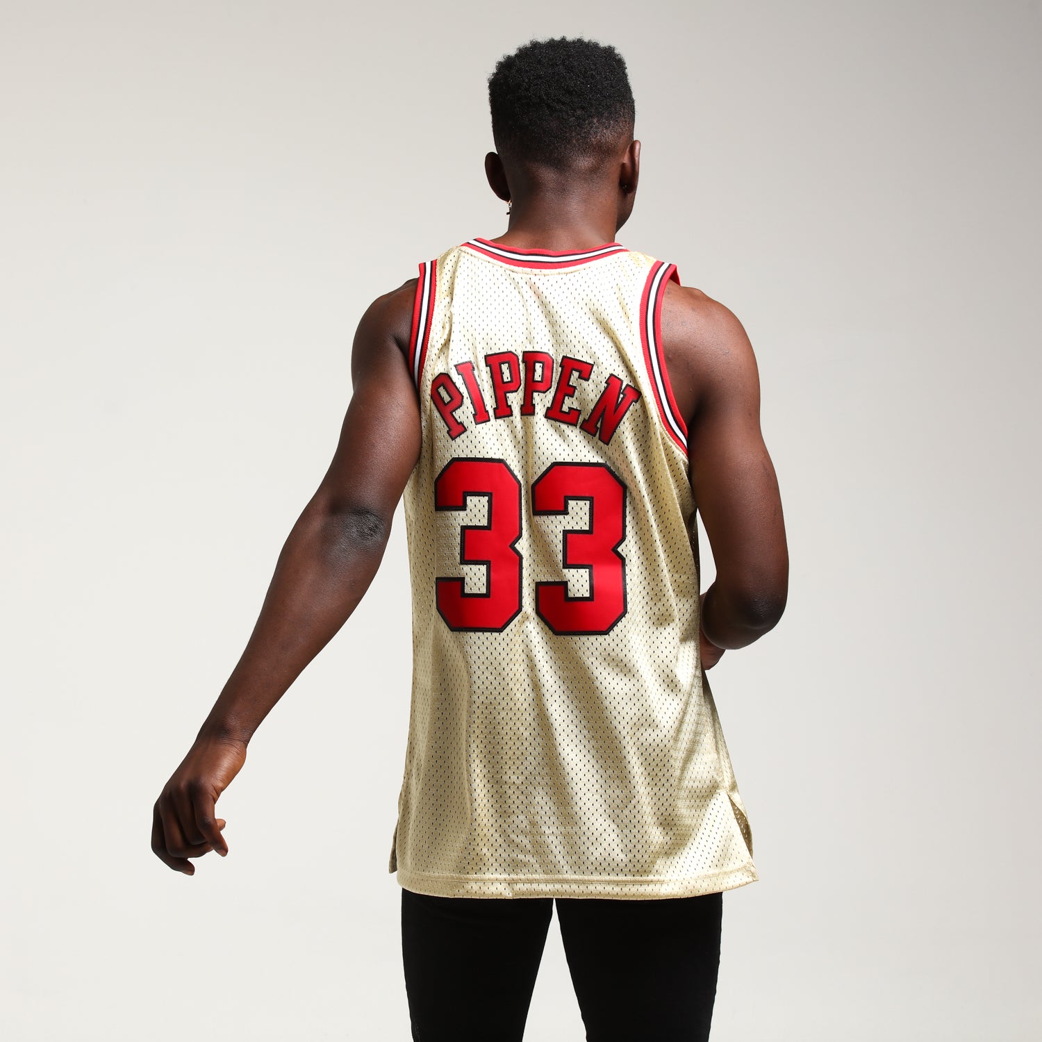 scottie pippen jersey gold