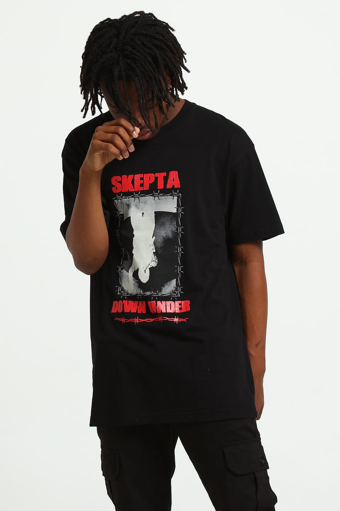 Skepta Merch Down Under Tee Black