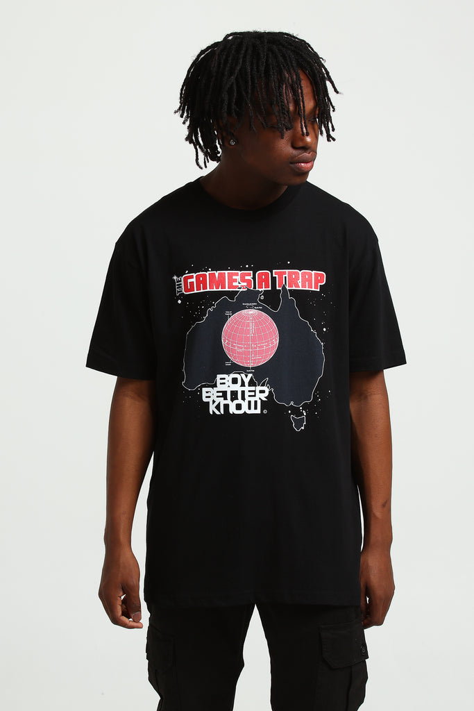 Skepta Merch The Games A Trap Tee Black