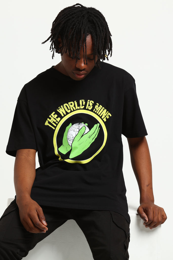 Skepta Merch The World Is Mine Tee Black