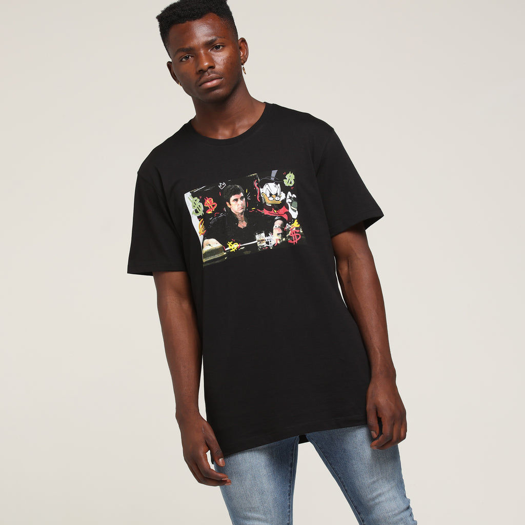 Goat Crew Money Moves Tee Black