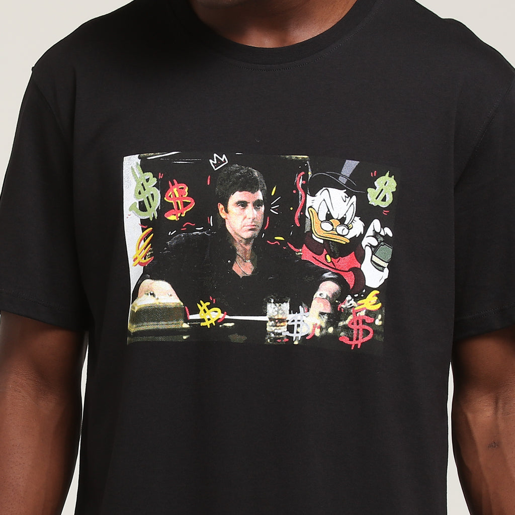 Goat Crew Money Moves Tee Black