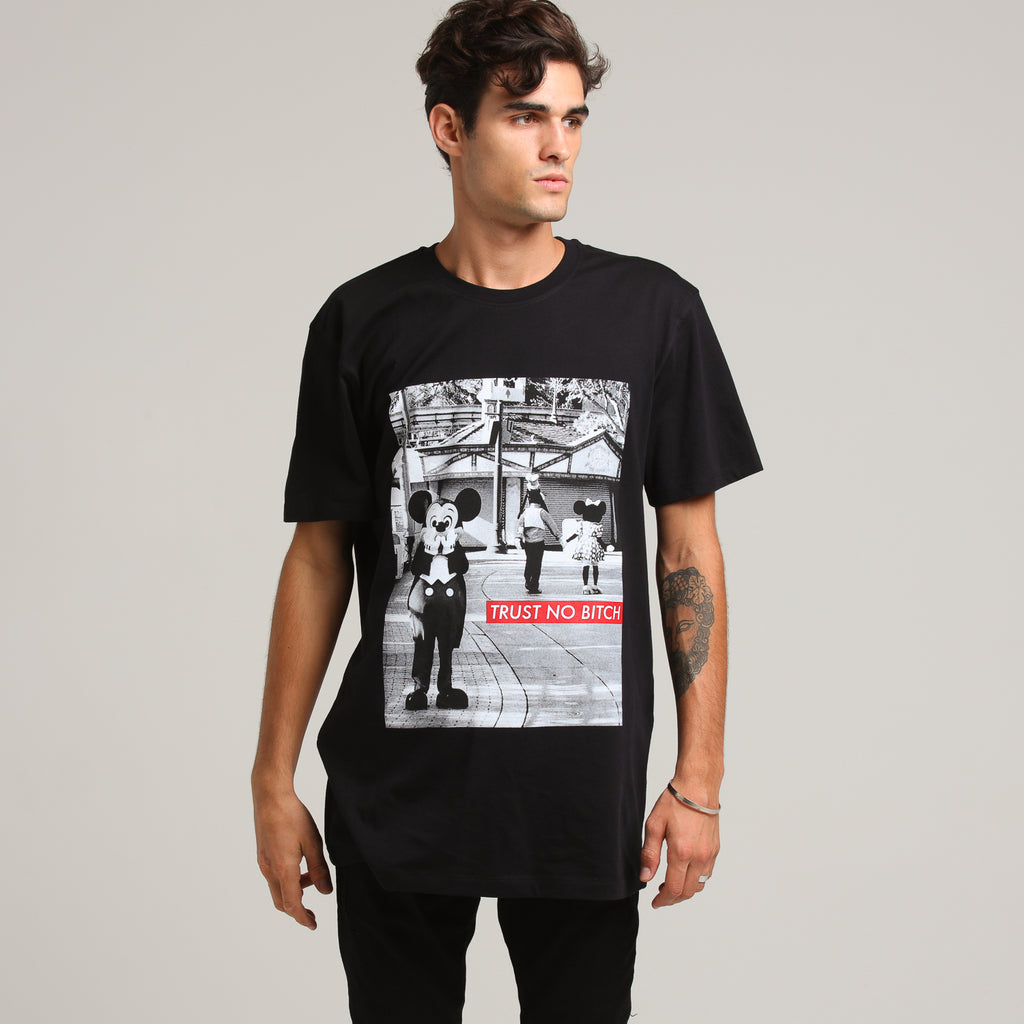 Goat Crew Trust No Bitch SS Tee Black